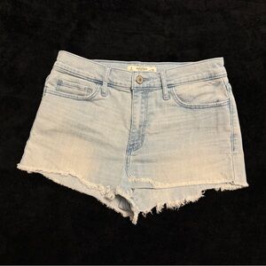 A&F Light High Rise Shorts